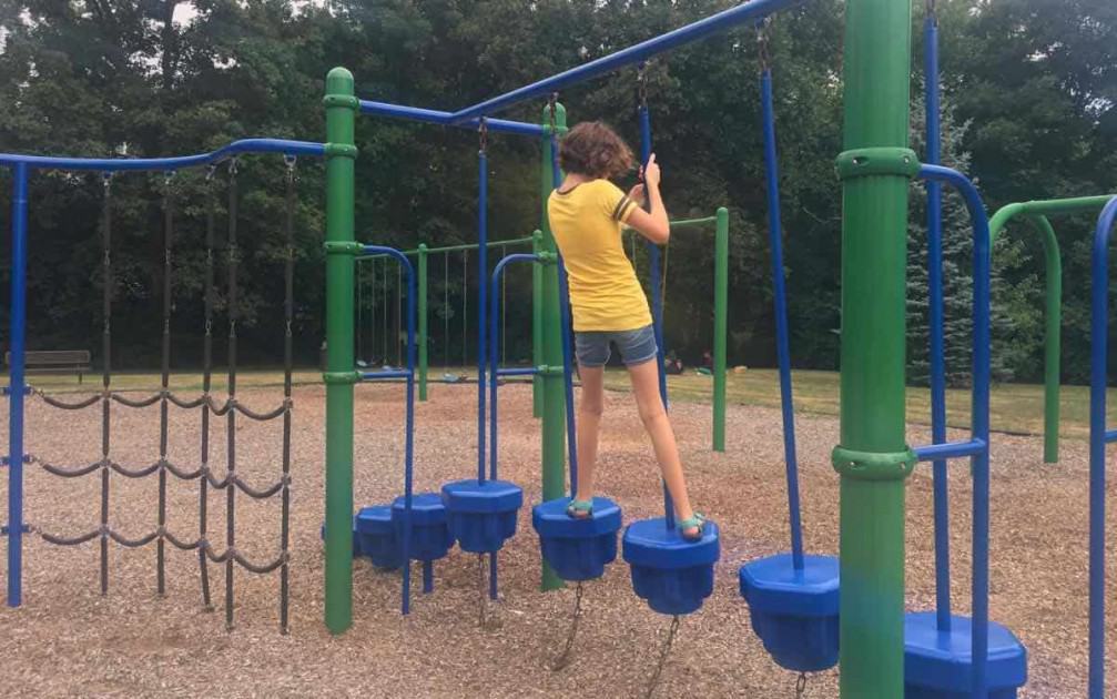 Ypsilanti's Clubview Park - Poles & Chain ladders