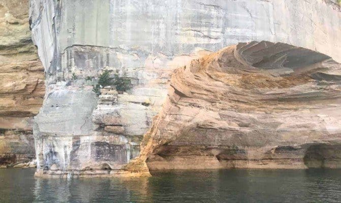Visit Michigans Upper Peninsula with Kids - Pictured Rocks Cave