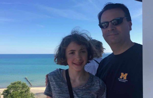 Visit Michigans Upper Peninsula with Kids - Whitefish Point - On Top of the Lighthouse