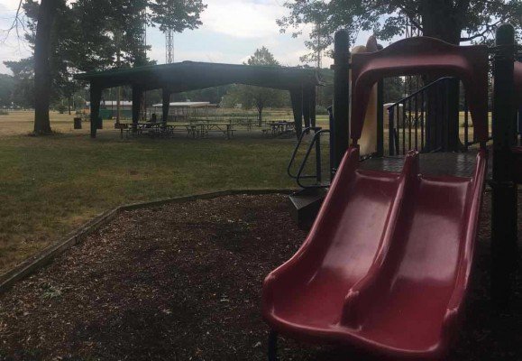 Ypsilanti's Recreation Park - Double Slide