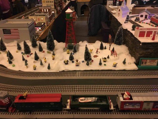 Greenfield Village Holiday Nights - Minions & Lionel Trains in Village Pavilion