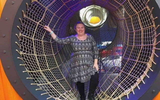 Kid Friendly Auto Show - Cargo Net Tunnel