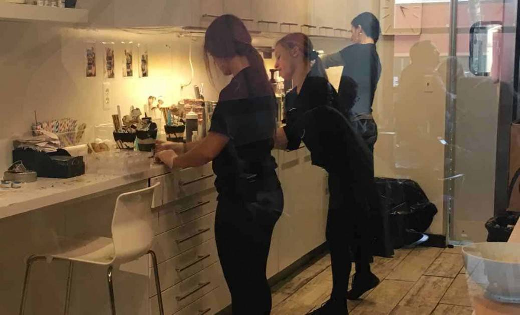 Preparing Crazy Milkshakes at M Street Baking Co