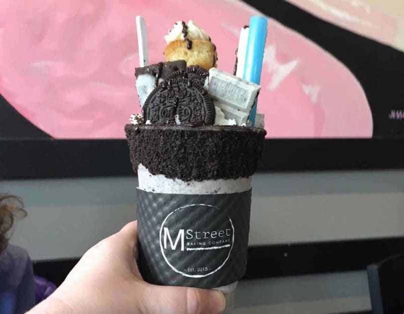 Crazy Cookies 'N Cream Milkshake from M Street Baking Co