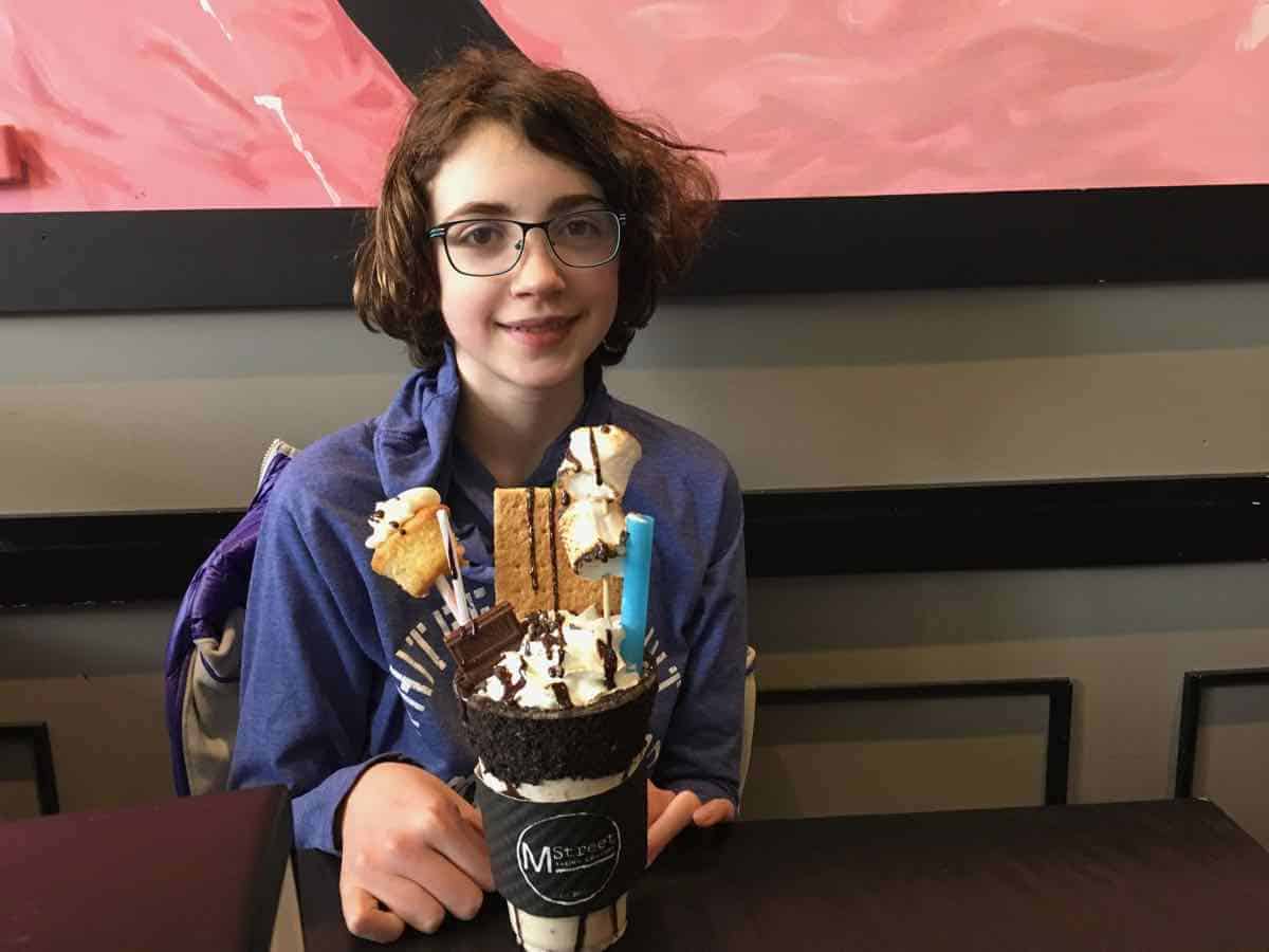 Over the Top Milkshakes at M Street Baking Co