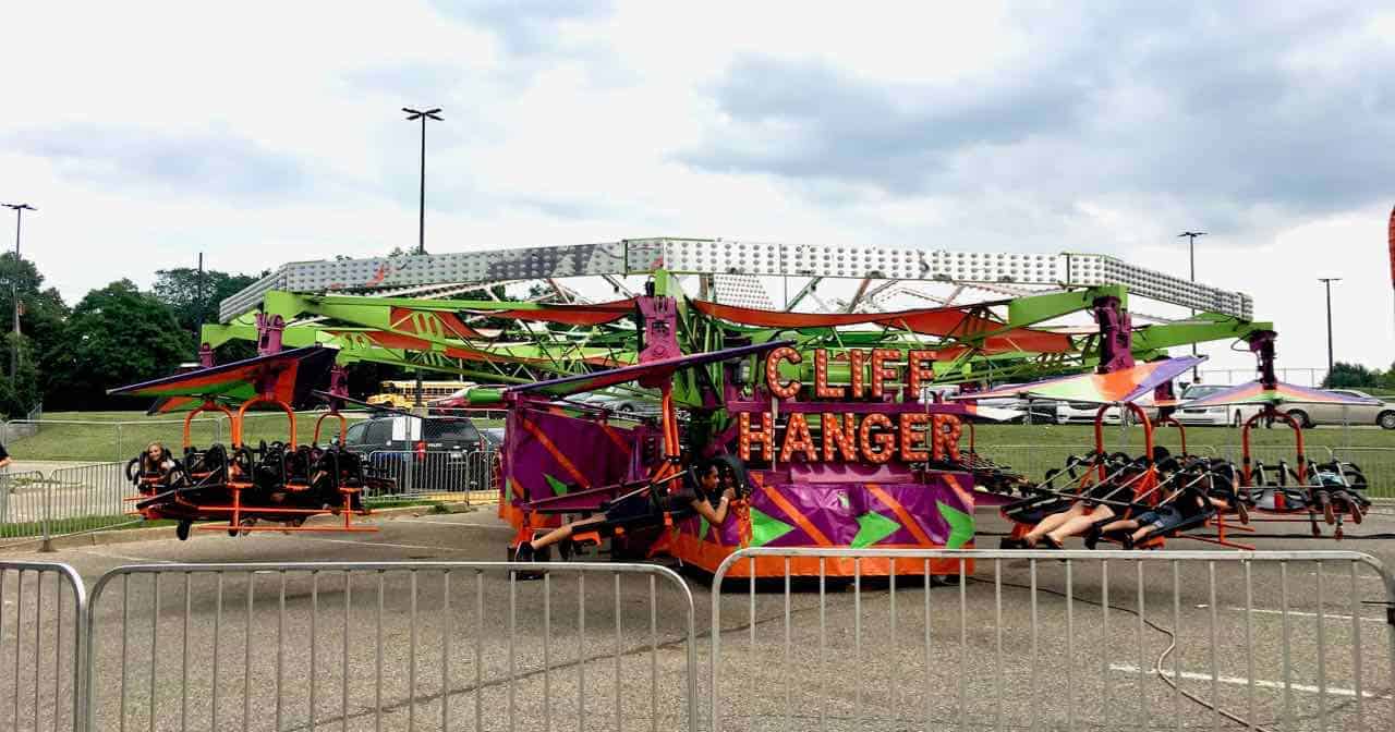 2019 Ann Arbor Jaycees Carnival - Cliff Hanger