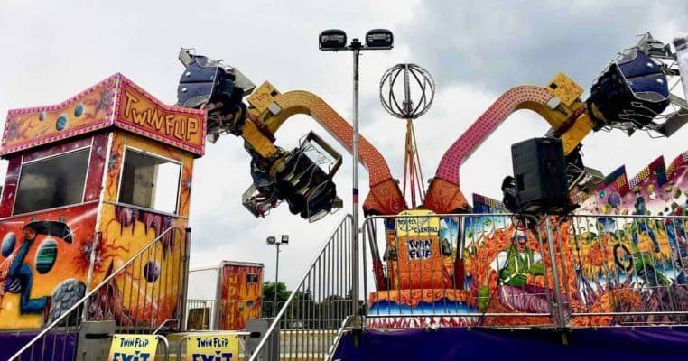 2019 Ann Arbor Jaycees Carnival - Twin Flip