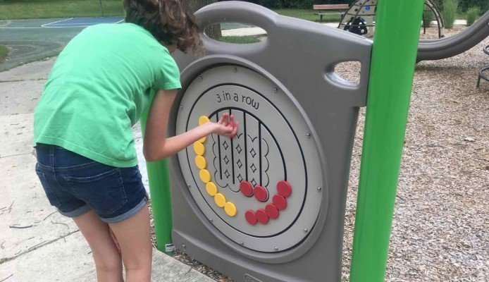 Ann Arbor's Churchill Downs Park Playground Profile - 3 in a row