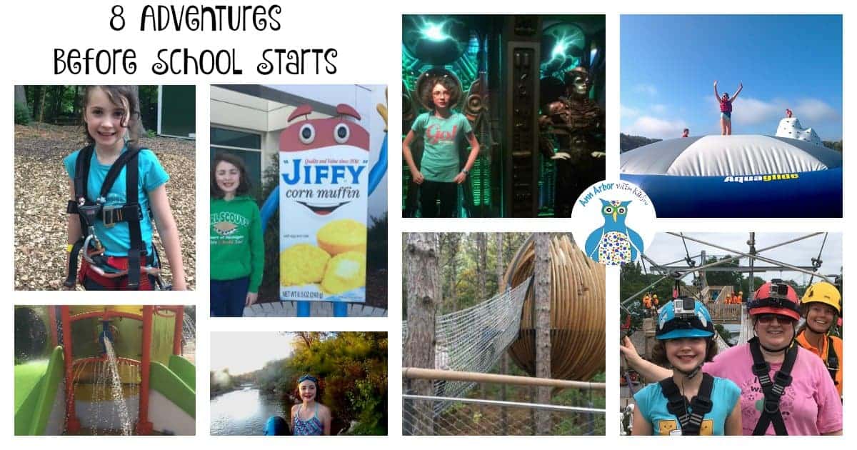 8 Adventures Before School Starts