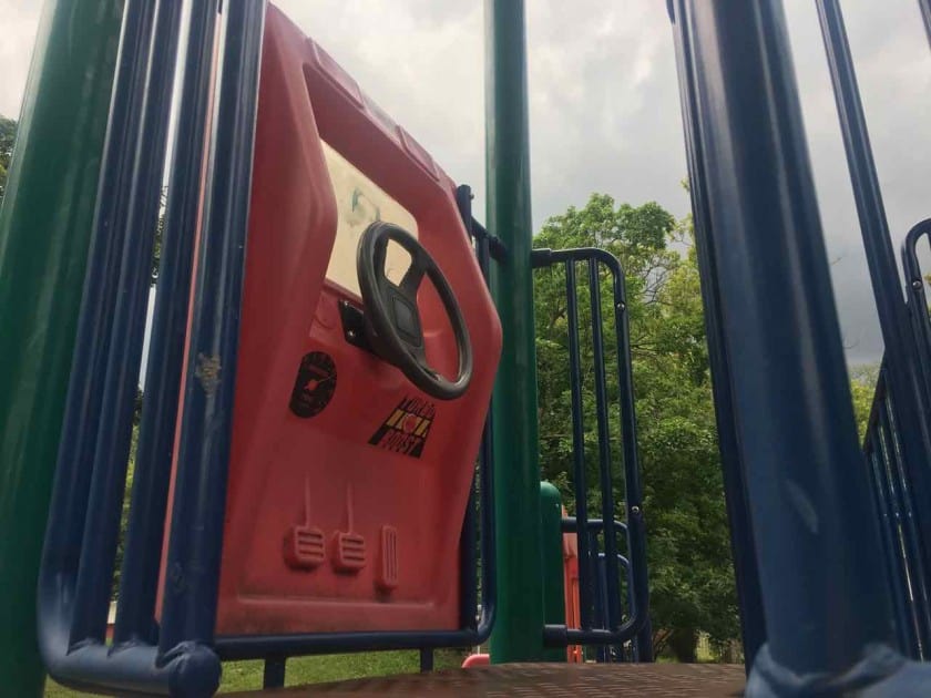Ann Arbor's Mushroom Park - Racecar Simulator