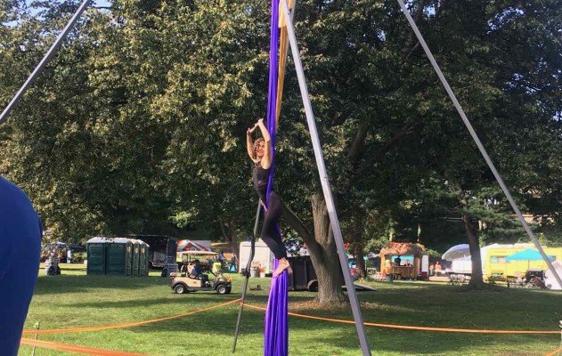 YspiFest - Ring of Steel - Aerial Silks Show