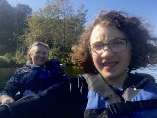 Trick or Treat on the River - Selfie