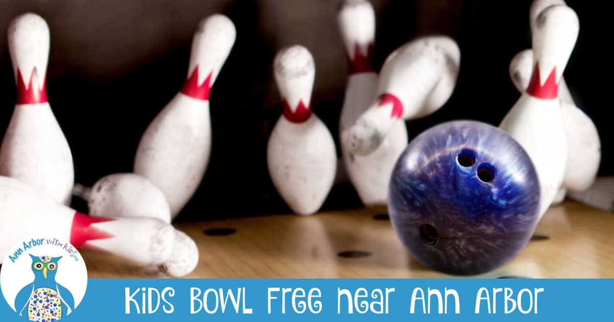 Kids Bowl Free Near Ann Arbor