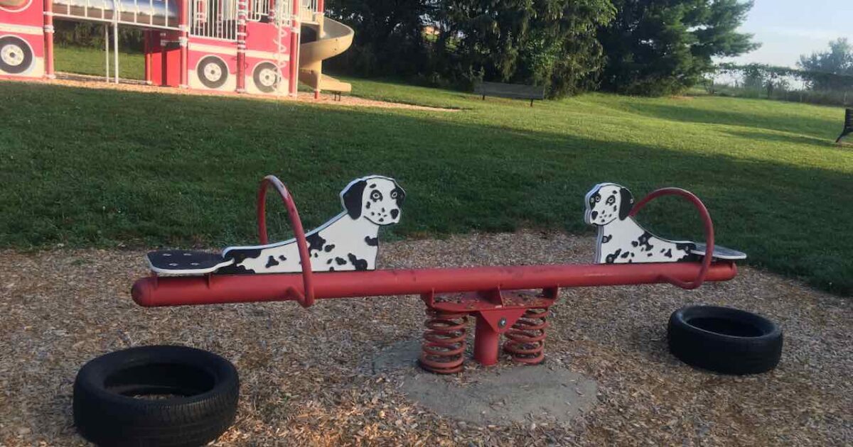 Chi-Bro Park Dalmatian See Saw