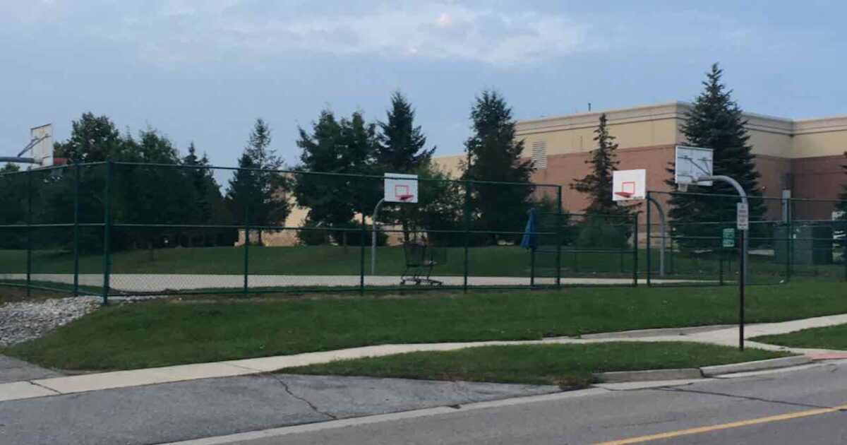 Dexter Community Park - Basketball Courts Across the street