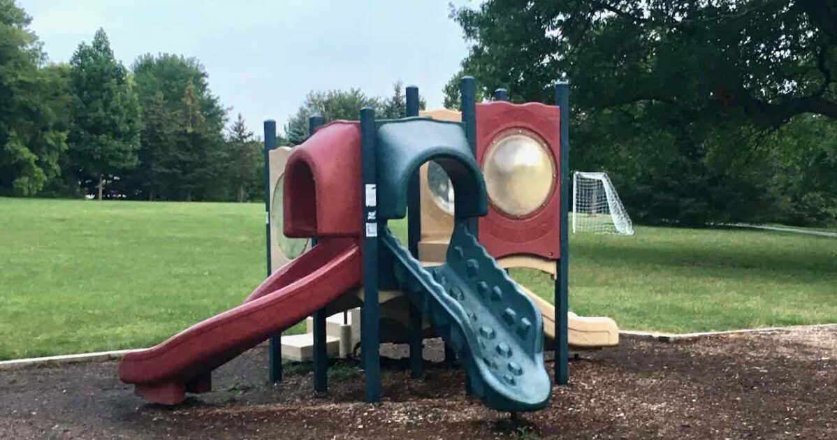 Dexter Community Park - Small Structure is low to the ground