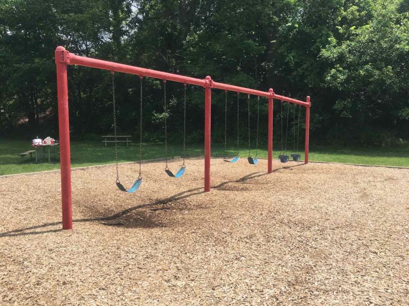 Dexter's Mill Creek North Playground - Swings