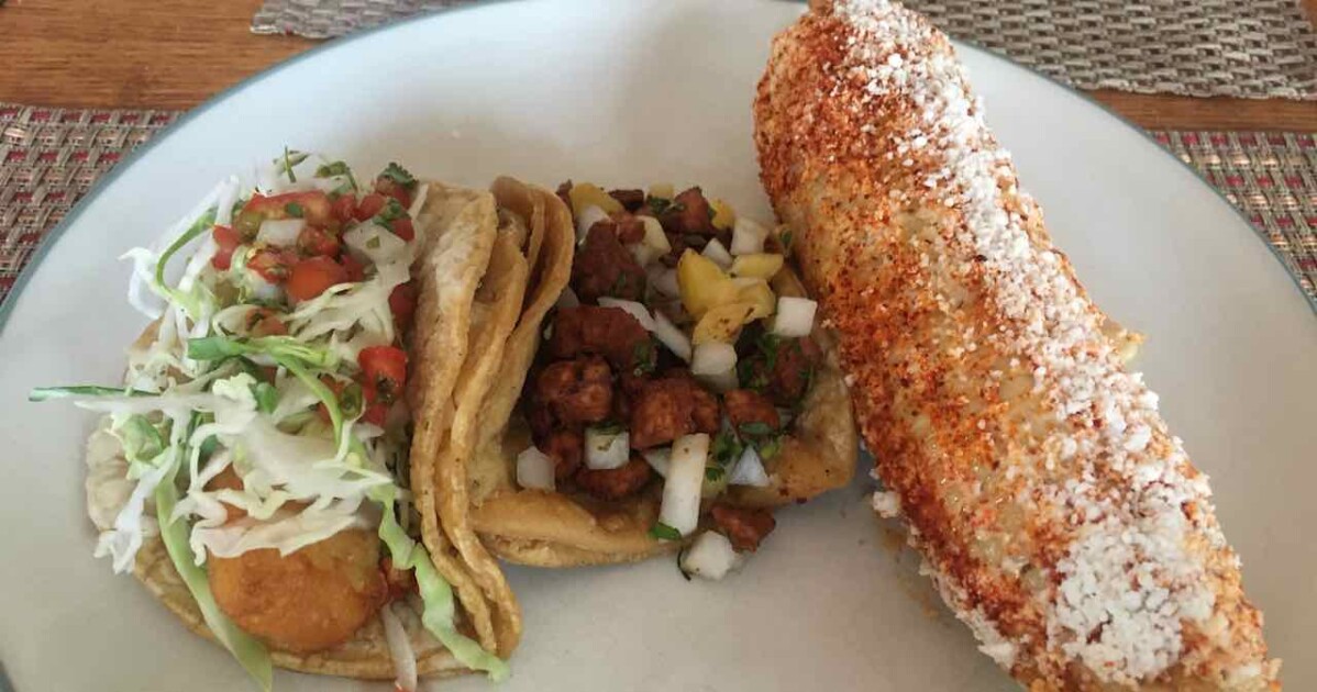 Dolores Taco Tray & Elotes at Home