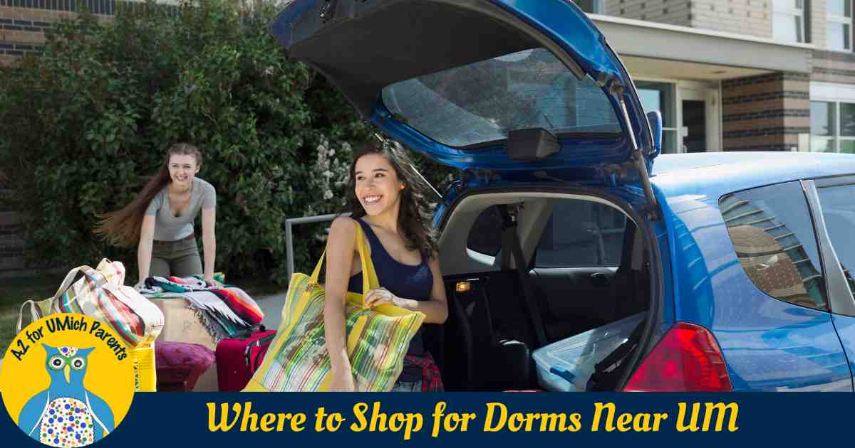 Where to Shop for Dorm Supplies Near University of Michigan
